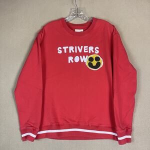 Strivers Row Sweatshirt Mens S Red Eagletail‎ Crew Neck Pullover Sweater
